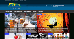 Desktop Screenshot of bomjardimnoticia.com